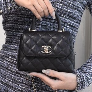 CHANEL 24k CoCo Handle Nano 黑色 图1