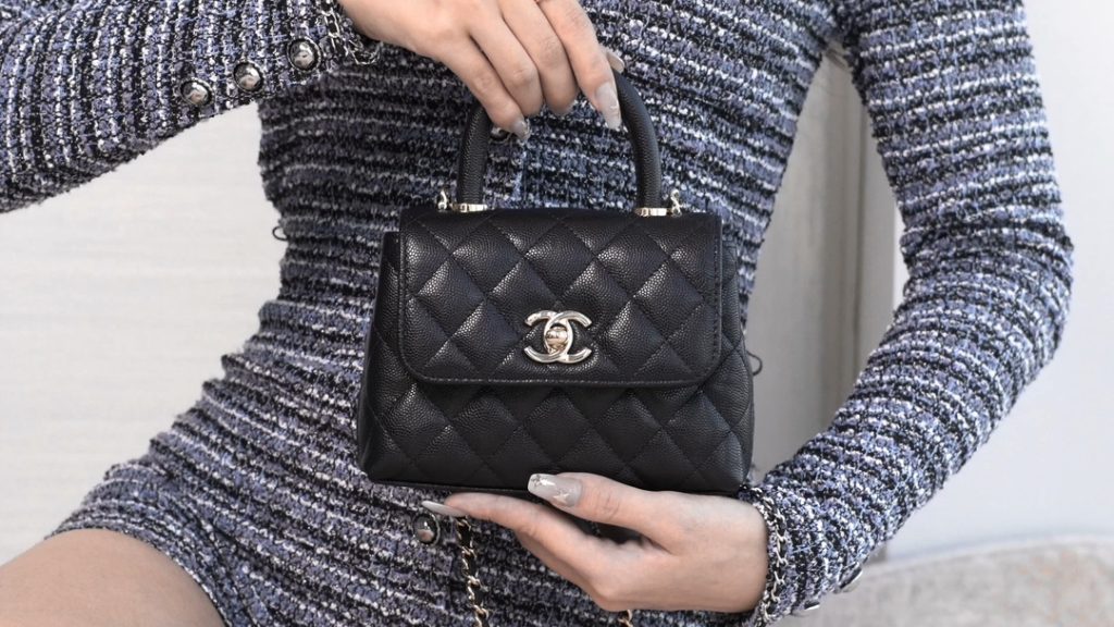 CHANEL 24k CoCo Handle Nano 黑色 图1
