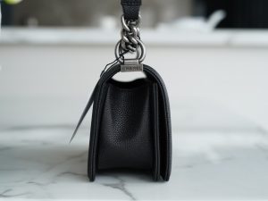 Chanel Leboy 大球纹 黑银小号 图3