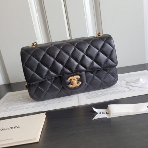 23k新版金球 羊皮金属球mini CF方胖子金珠可调节斜挎单肩包 1787 尺寸:20cm 图5