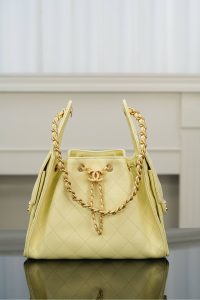 Chanel small hobo 小鸡黄 小号 图1