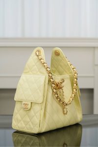 Chanel small hobo 小鸡黄 小号 图3