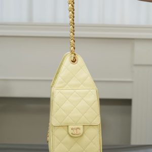 Chanel small hobo 小鸡黄 小号 图6