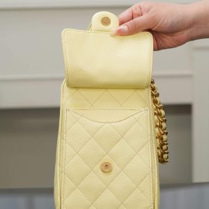 Chanel small hobo 小鸡黄 小号 图7