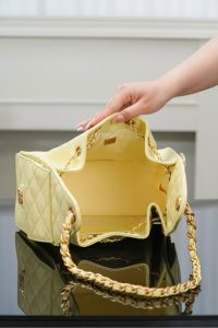 Chanel small hobo 小鸡黄 小号 图8