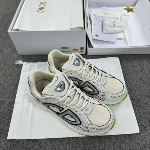 Dior 迪奥 B30 网布 CD标志 灰白色 运动休闲鞋 图1