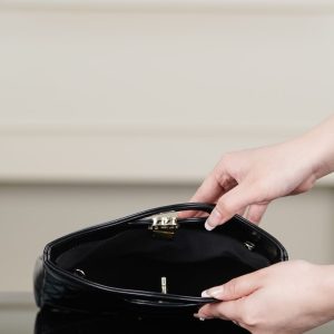Chanel 31bag Mini 黑金 图8