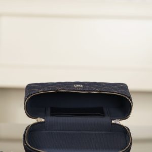 Chanel 26p 丹宁牛仔LP 饭盒包 深蓝 图8