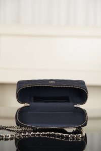 Chanel 26p 丹宁牛仔LP 饭盒包 深蓝 图8