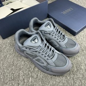 STONE ISLAND x DIOR迪奥 B30 圆头系带 低帮 生活休闲鞋 深蓝色38~45 图1