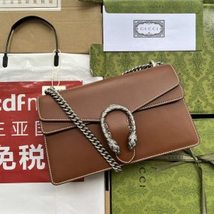 。【原厂皮配(Cdfmall三亚免税店手提袋】质感十足的虎头设计是Dionysus系列的经典特征,唤起人们对典藏设计符号 图1