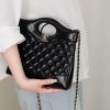 Chanel 31bag Mini 黑金 图1