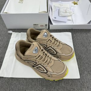 Dior 迪奥 B30 网布 CD标志 米棕色 运动休闲鞋 图1