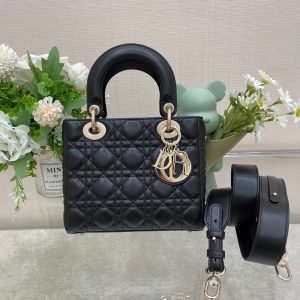 #MyABCDior#四格羊皮黑色 图1