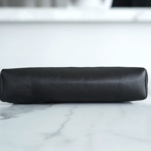 Chanel 31bag mini 黑色 褶皱小牛皮 图8