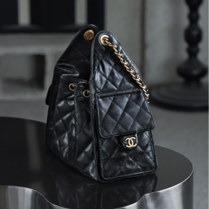 25s hobo BAG 小号黑色油蜡牛皮 图6