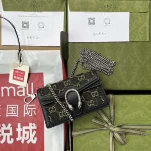 【原厂皮配(Cdfmall三亚免税店手提袋】 Dionysus Supre Mini自从酒神包问世以来,深得万千少女热爱 图1