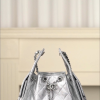 Chanel 26c 25bag 抽绳水桶包 银色银扣小号 图1
