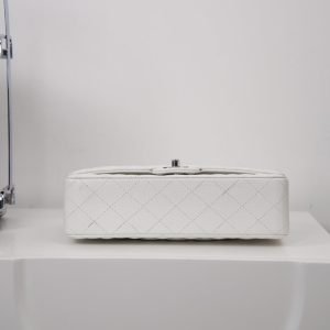 「Classic Flap」经典口盖包 中号 仙女白 图8