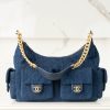 Chanel 25c 爆款牛仔hobo 嬉皮包 大号 图1