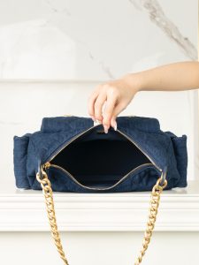 Chanel 25c 爆款牛仔hobo 嬉皮包 大号 图7