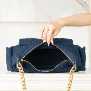 Chanel 25c 爆款牛仔hobo 嬉皮包 大号 图7
