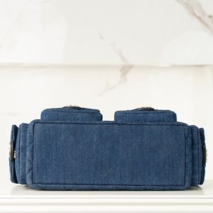 Chanel 25c 爆款牛仔hobo 嬉皮包 大号 图8