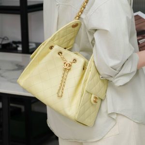 Chanel small hobo 小鸡黄 小号 图1