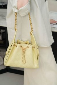 Chanel small hobo 小鸡黄 小号 图3