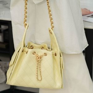 Chanel small hobo 小鸡黄 小号 图3
