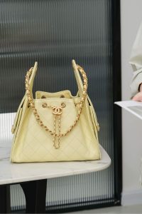 Chanel small hobo 小鸡黄 小号 图5