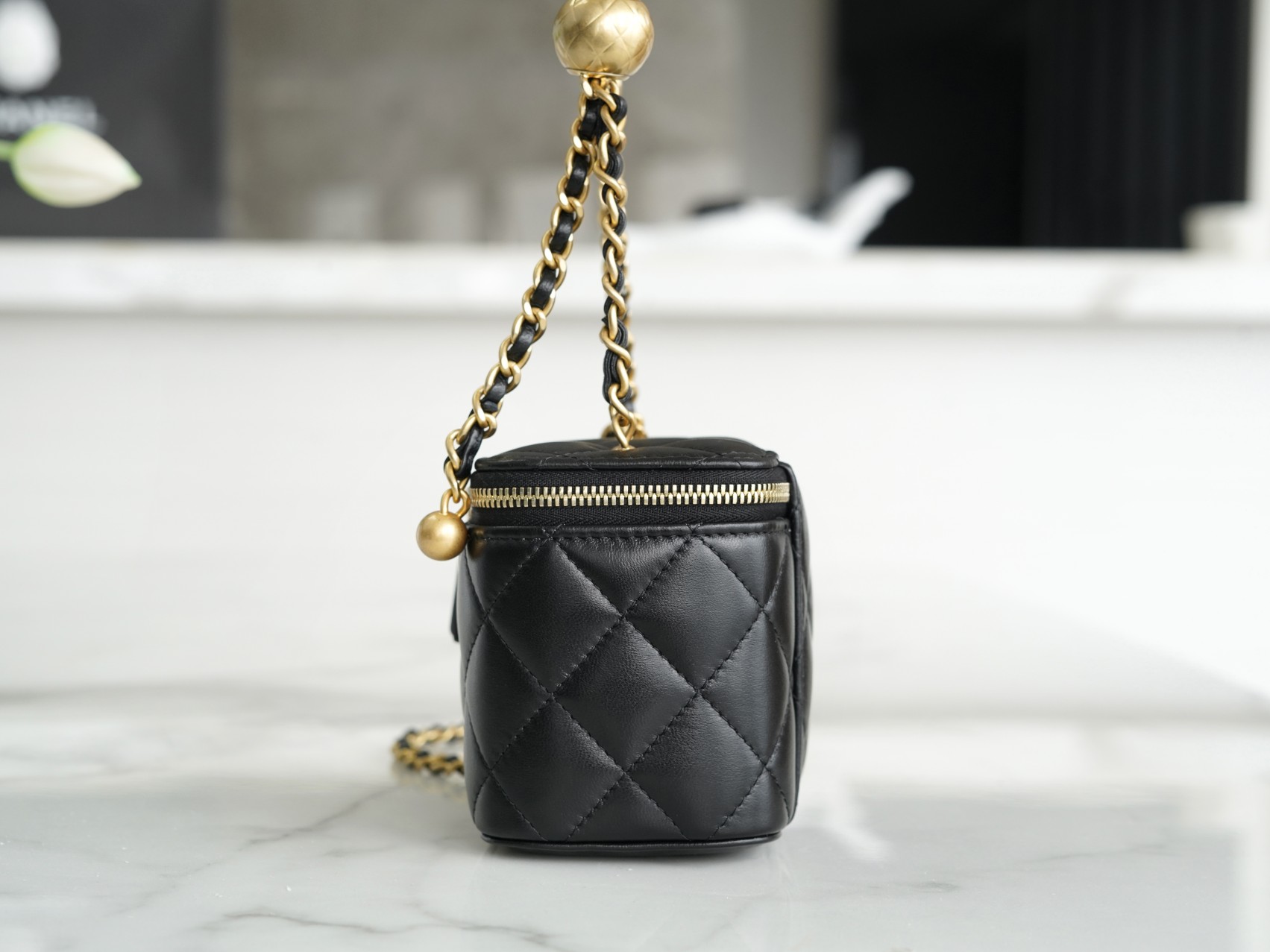 chanel金属球系列 22b新款小盒子 图5