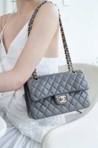CF Classic Flap|小号 羊皮 深灰ʚྀིɞ 图1