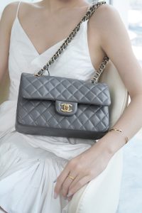CF Classic Flap|小号 羊皮 深灰ʚྀིɞ 图2