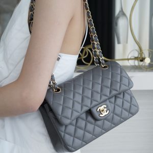 CF Classic Flap|小号 羊皮 深灰ʚྀིɞ 图8