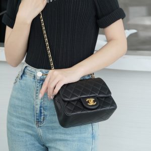 Chanel 金属球方胖子 黑◾ 图2