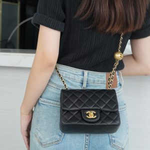 Chanel 金属球方胖子 黑◾ 图4