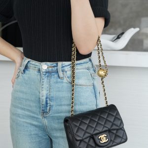 Chanel 金属球方胖子 黑◾ 图5