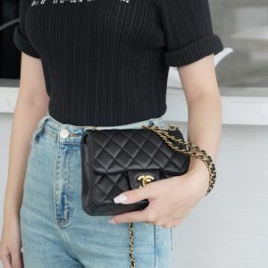 Chanel 金属球方胖子 黑◾ 图7