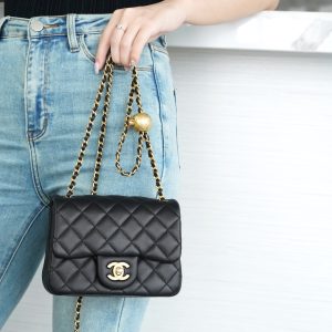 Chanel 金属球方胖子 黑◾ 图8