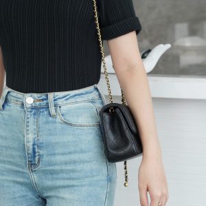Chanel 金属球方胖子 黑◾ 图9