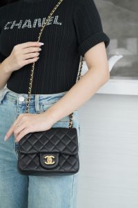 Chanel 金属球方胖子 黑◾ 图3