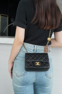Chanel 金属球方胖子 黑◾ 图4