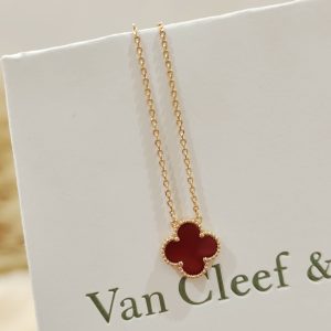 Van Cleef & Arpels 梵克雅宝•Vintage AIhambra四叶草贝母项链吊坠 代购级高定版 图1
