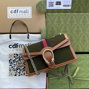 。【原厂皮配(Cdfmall三亚免税店手提袋】Dionysus系列作为古驰宠儿精选手袋之一,Dionysus酒神系列用其 图1