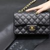 原厂皮 Classic Flap万年经典款Cf大mini鱼子酱球纹回货 图1