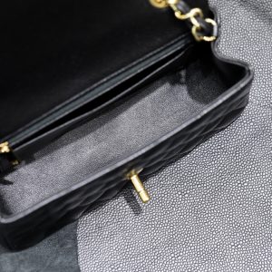 原厂皮 Classic Flap万年经典款Cf大mini鱼子酱球纹回货 图9