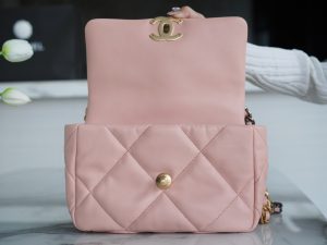 °CHANE·L春夏新品19bag 裸粉小号 图8