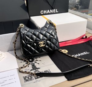 CHANEL香奈儿23c天猫精灵油蜡皮hobo 图1