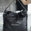 黑色银扣 中号 图1